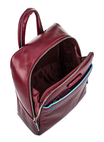Рюкзак женский Piquadro Blue Square CA4233B2/R красный натур.кожа