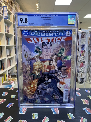 Justice League (Rebirth) #1  CGC 9.8