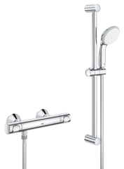 Термостат для душа GROHE Precision Flow QuickFix с душевым гарнитуром, хром (34841000)