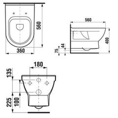 УНИТАЗ ПОДВЕСНОЙ JIKA CUBITO