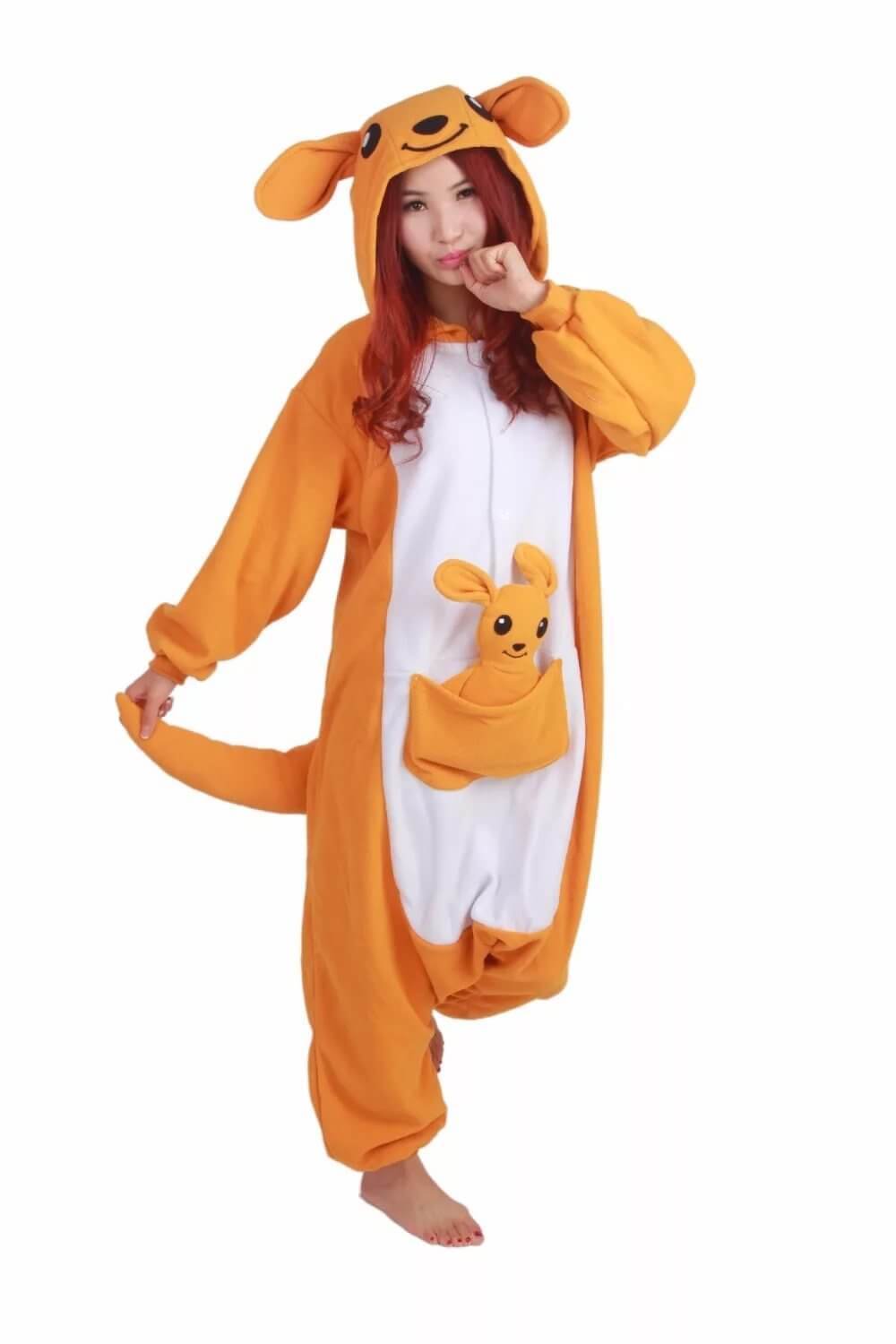 Пижама кигуруми кенгуру детская