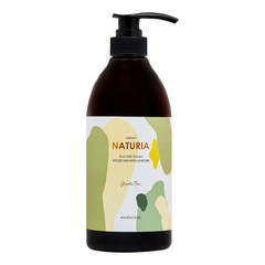 Evas Naturia Creamy Milk Body Wash Green Tea гель для душа с ароматом зеленого чая