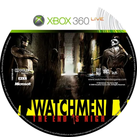 Watchmen the End Is Nigh Parts 1-2 [Xbox 360]