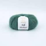 Пряжа Infinity Silk Mohair 8232 зеленый лес