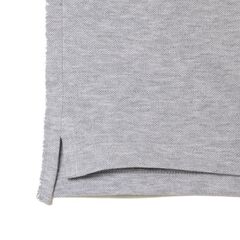 Теннисная футболка Lacoste Cotton Pique Print Polo Shirt - grey