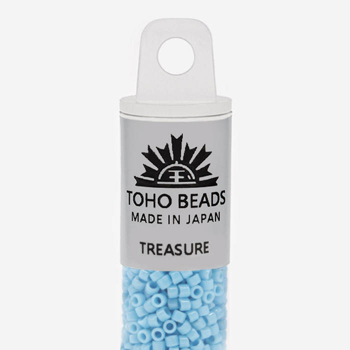 Японский бисер TOHO Treasure (№43), непрозрачный глянцевый