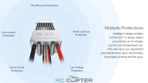 ESC регулятор мотора T-Motor Alpha 40A LV 6S