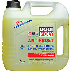 Жидкость для стекло омывателя LIQUI MOLY ANTIFROST Scheiben-Frostschutz, -27°C, 4 л