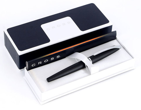 Ручка-роллер Cross ATX, Basalt Black CT (885-3)