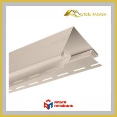 Планка наружный угол Альта Профиль Blockhouse Т-12 Бежевый 3м