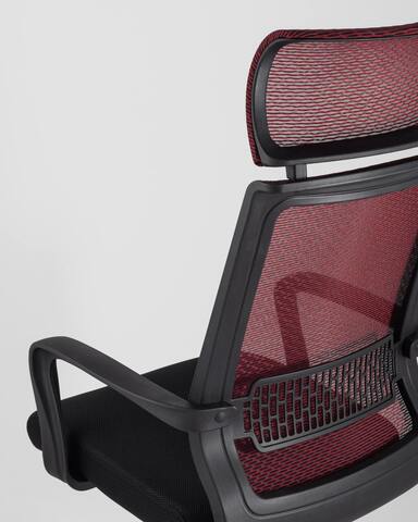 Кресло офисное TopChairs Style красное