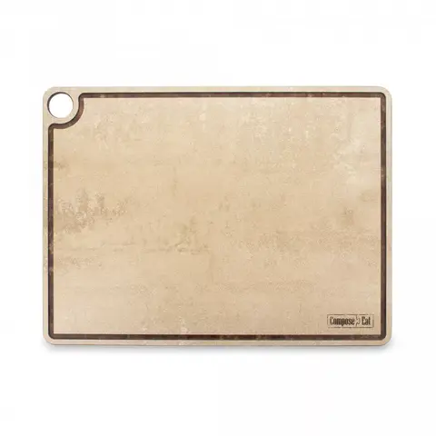 Доска разделочная 42х31см ComposeEat ProFashion порфир кремовый