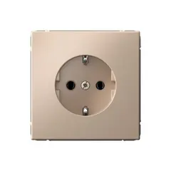 Art Gallery розетка с заземлением, 16А, механизм, Песочный