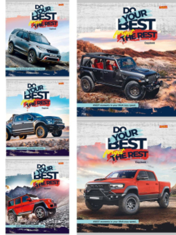 Тетрадь клетка 48л. 