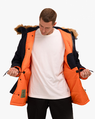 Парка Alpha Industries N-3B Slim Fit Rep. Blue (Синяя)