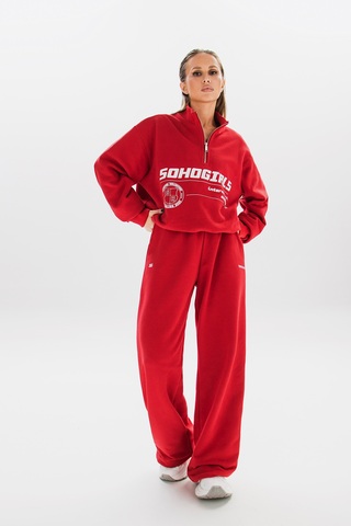 Свитшот ZIPPER SG RED