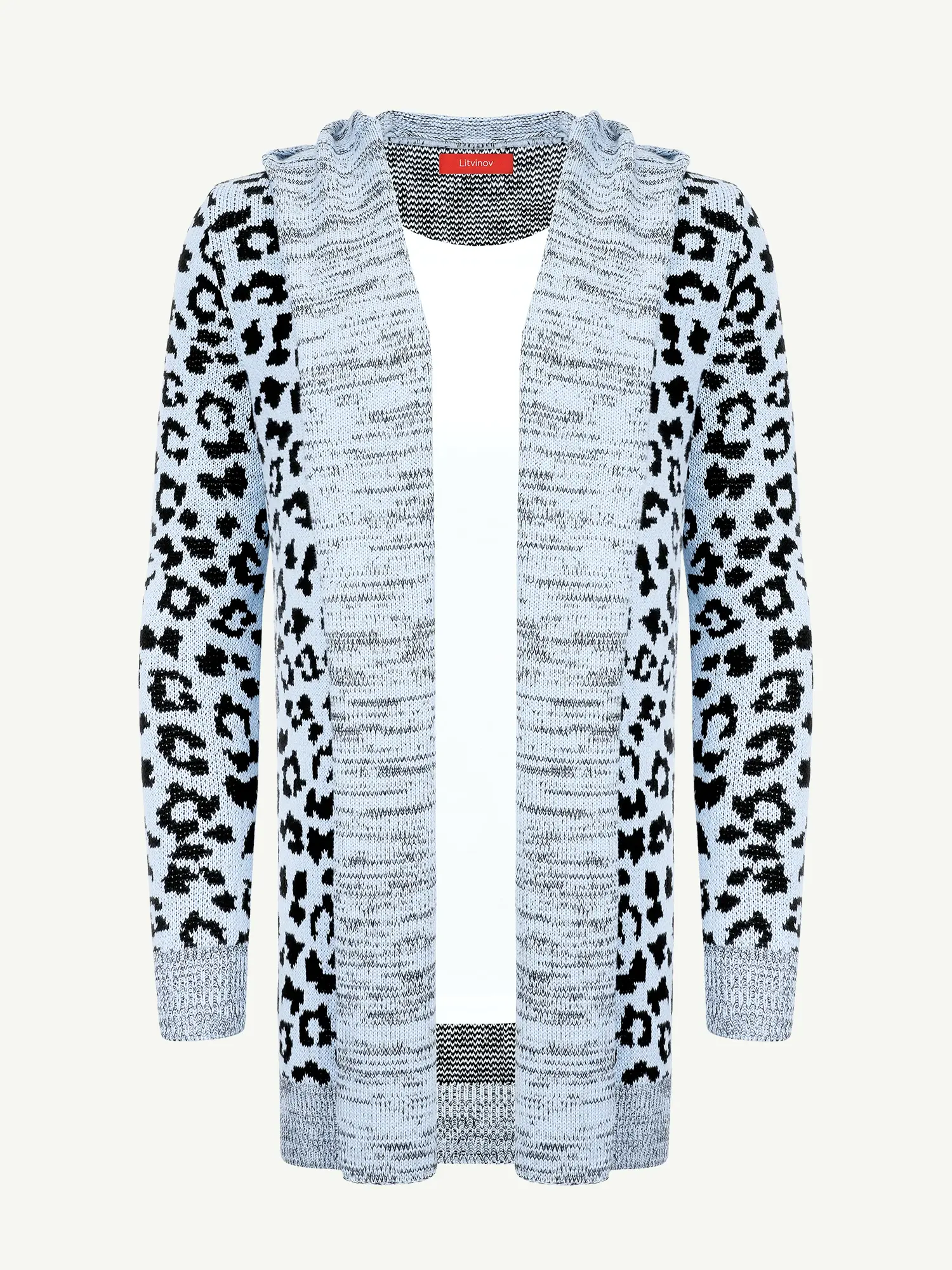 Кардиган с капюшоном