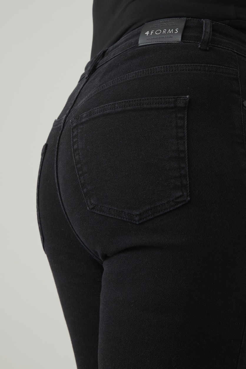 Джинсы skinny fit, черный