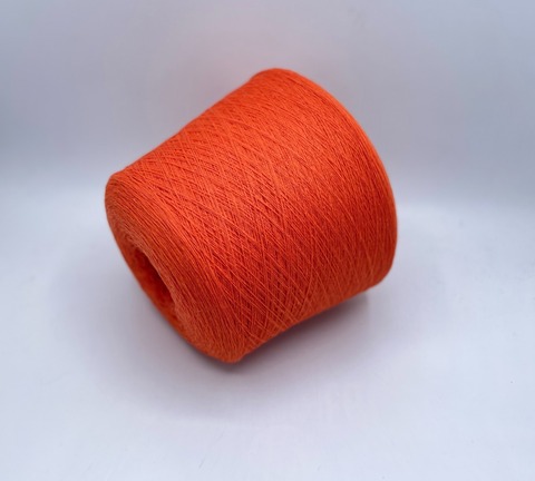 Lane Rossi (пр.Италия),art. Albany,1/15 1500м/100гр, 100% Меринос, цвет-Оранжевый(582/147). арт.36336