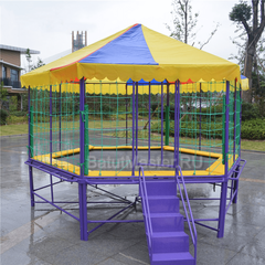 Мини батутная арена, диаметр 8 фт 2,4x2,4x2,6 м