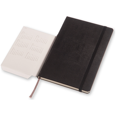 Еженедельник Moleskine Classic Wkly Vertical Large, цвет черный