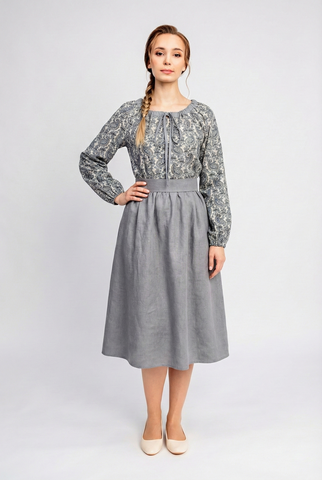 Женское платье миди