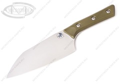 Нож Microtech Kitchen Santoku G-10 3200-10OD Green 