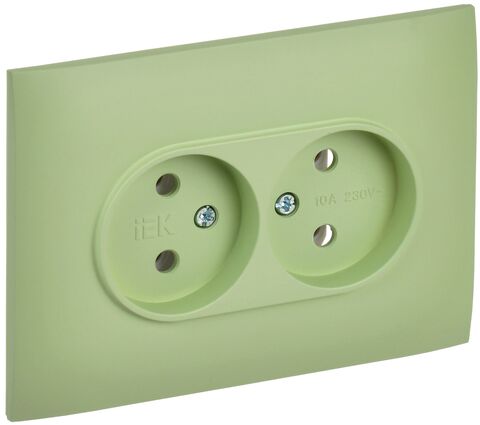 SKANDY Роз. 2-я без з/к/ш 10А в сб. SK-R10M мятн. IEK