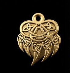 Силиконовый молд оберег 