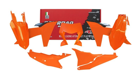 Комплект пластика EXC/EXC-F/XC-W/XCF-W150-500 2024 оранжево-чёрный