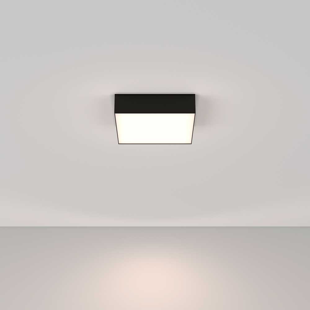 Потолочный светодиодный светильник Maytoni Technical Zon C032CL-24W4K-SQ-B