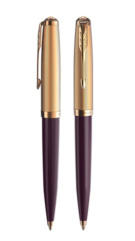 Ручка шариковая Parker 51 Premium, Plum GT, (2123518)