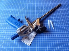 Пистолет для монтажной пены КОБАЛЬТ металлический корпус, тефлоновое покрытие (244-063)