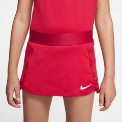 Детская юбка Nike Court Skirt STR - gym red/white