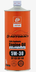 Масло моторное AUTOBACS ENGINE OIL Fully Synthetic 5W-30 SP/CF/GF-6A 1л.