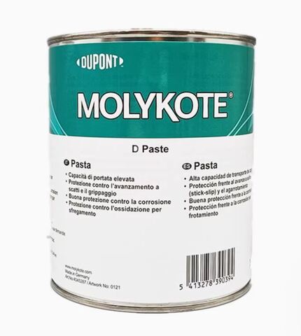 Molykote D Paste - сборочная паста с повышенной несущей способностью - 1 кг