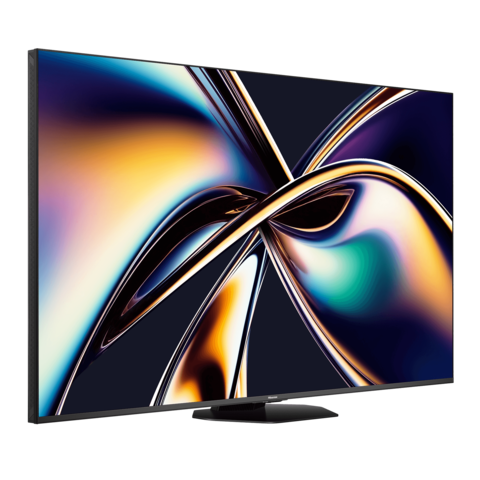 Телевизор QLED Hisense 75" 75U8Q темно-серый 4K Ultra HD 165Hz DVB-T DVB-T2 DVB-C DVB-S DVB-S2 USB WiFi Smart TV