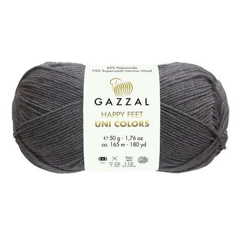 Gazzal Happy Feet Uni Colors 3553 темно-серый