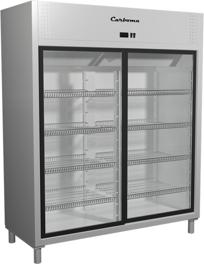 Шкаф холодильный POLUS Carboma R1400К INOX