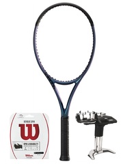 Теннисная ракетка Wilson Ultra 100L V4.0  + струны + натяжка