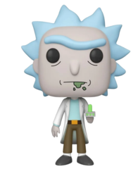Фигурка Funko POP! Animation Rick & Morty Rick with Portal Gun (Exc) 10"