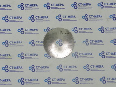 Фреза отрезная по металлу 80х1.6х22мм. z=46 Р6М5 без фаски без ш/п