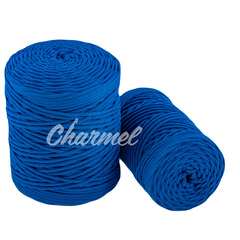 Royal blue polyester cord 4 mm