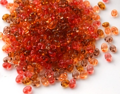 Бисер Twin Микс №39 янтарный