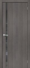 Дверь Браво-1.55 / Цвет Grey Melinga / Стекло Mirox Grey / Двери Браво