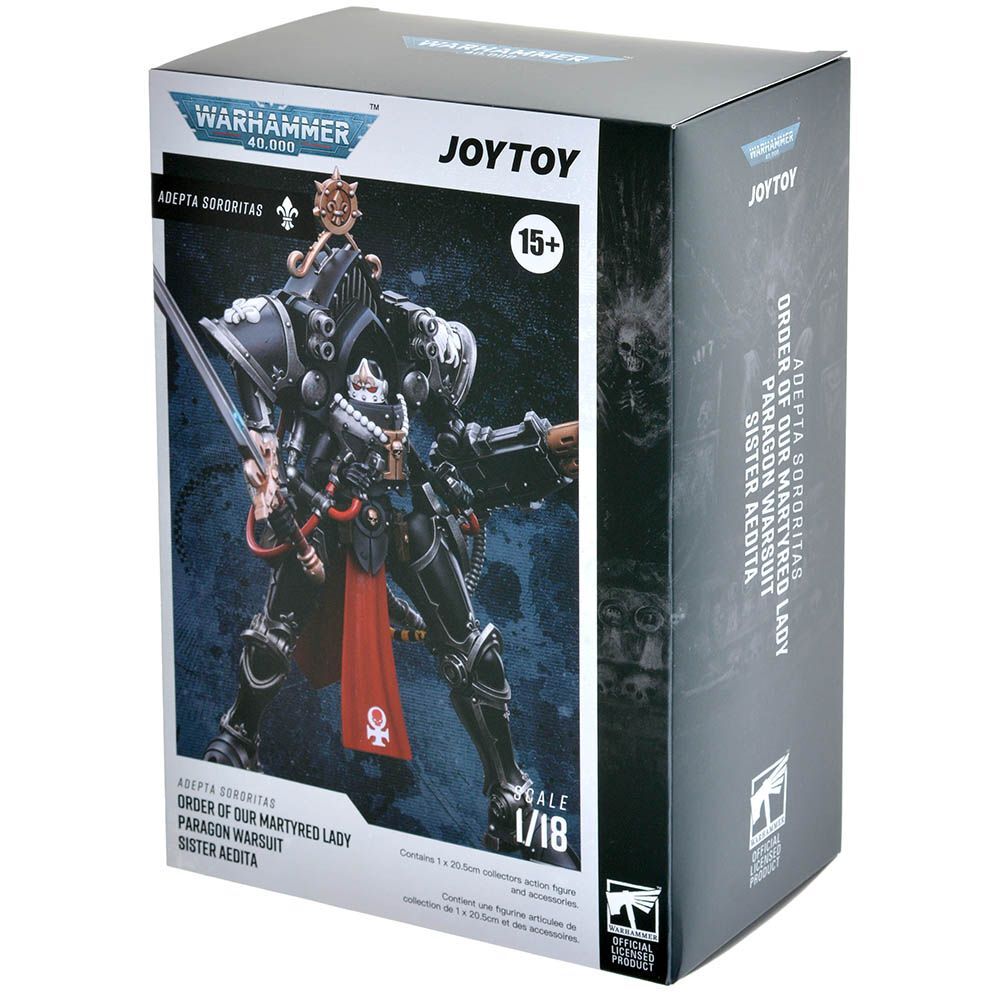 Фигурка JoyToy. Warhammer 40,000: Adepta Sororitas Paragon Warsuit Sister  Aedita