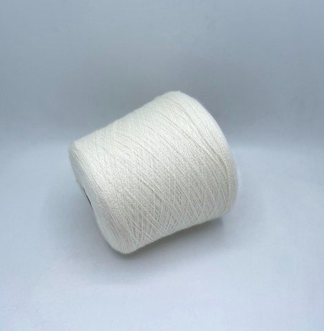 Zegna Baruffa (пр.Италия),art- Sham-air 750м/100гр. 82% Кашемир 18%Полиамид , цвет-Молочный арт.29662