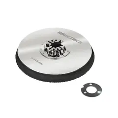 Насадка для МФИ ПРАКТИКА подошва круглая 115мм, VELCRO, БЕЗ отверстий, для шлифлистов (918-306)