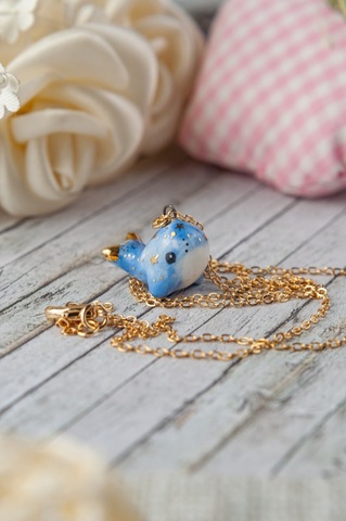 Кулон из фарфора «Кит», Беларусь