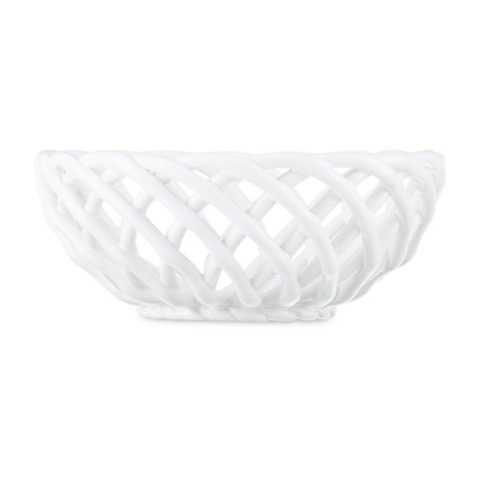 Корзинка для фруктов 24х10см Decor de table белая